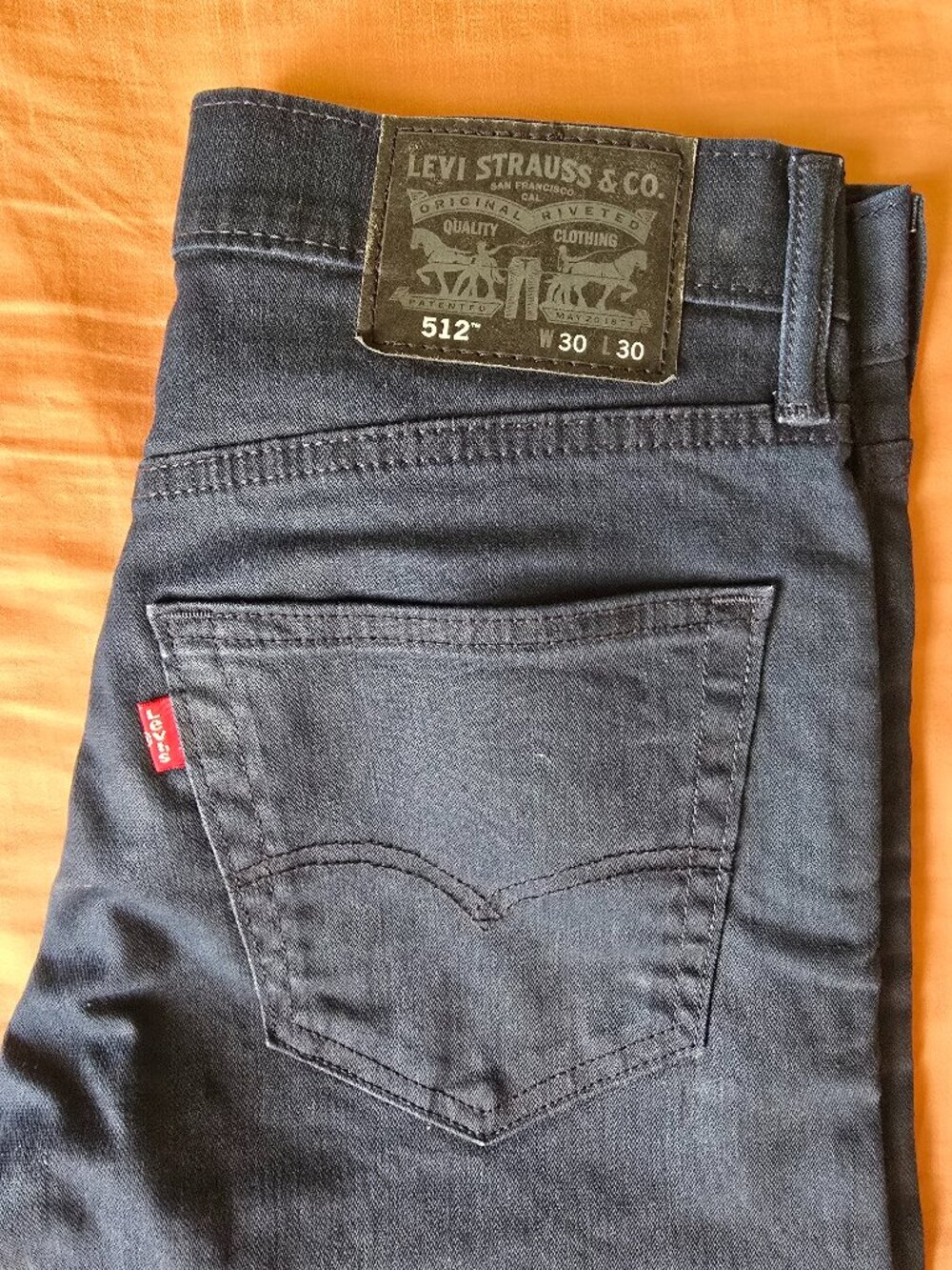 Levi's 512 Slim Taper Jeans (LIKE NEW) 30x30